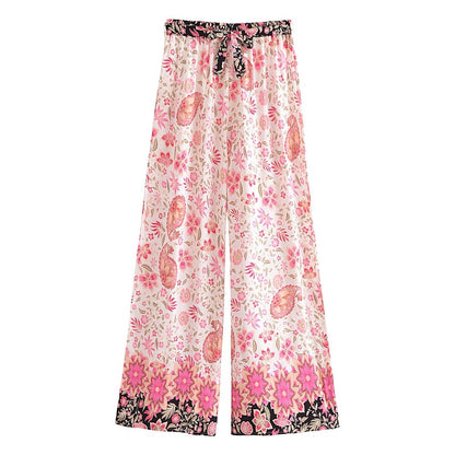 Medea Boho Wide Leg Pants