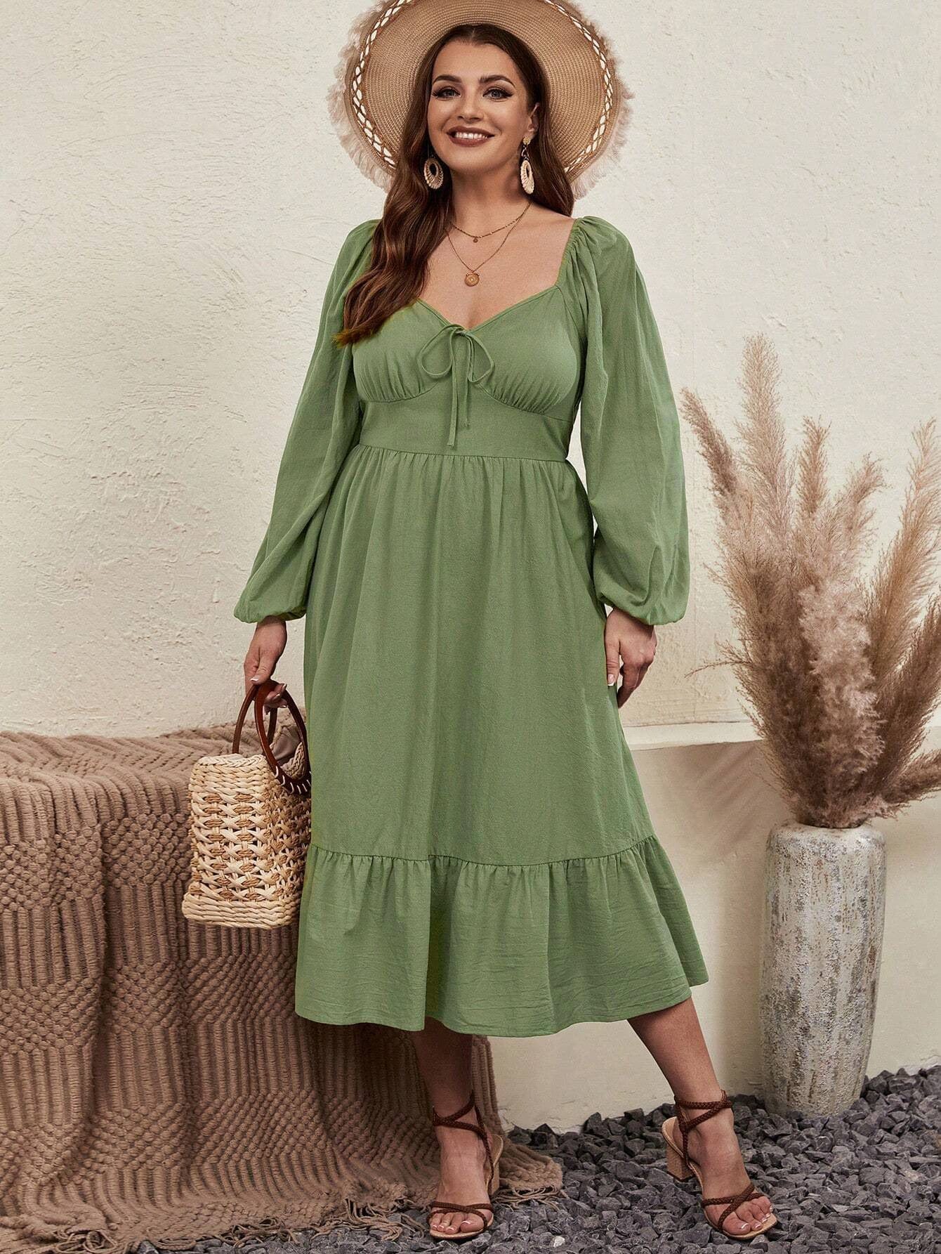 PLUS SIZE Electra Midi Dress