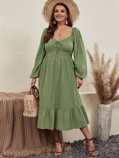 PLUS SIZE Electra Midi Dress