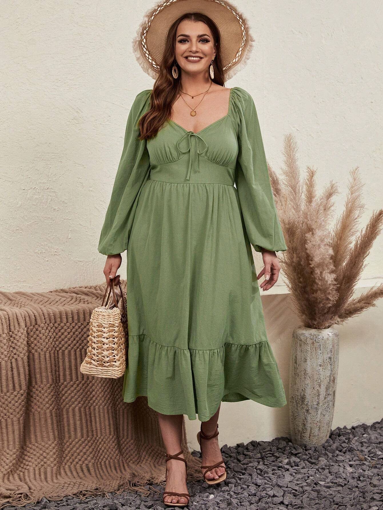 PLUS SIZE Electra Midi Dress