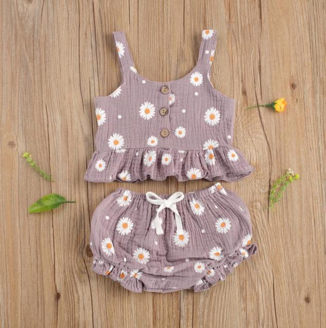 Tabitha Floral Set For Girls