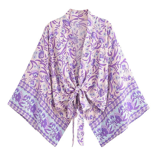 Jakarta Crop Kimono