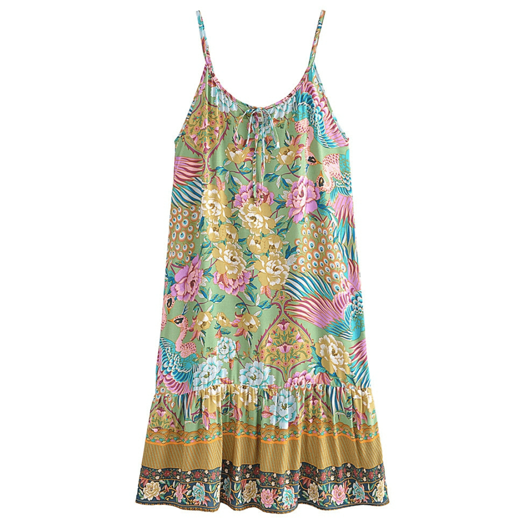 Quincy Boho Midi Dress