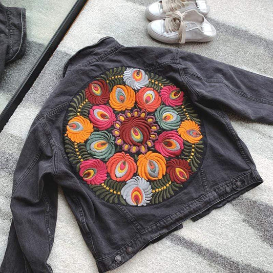 Rainey Embroidered Denim Jacket