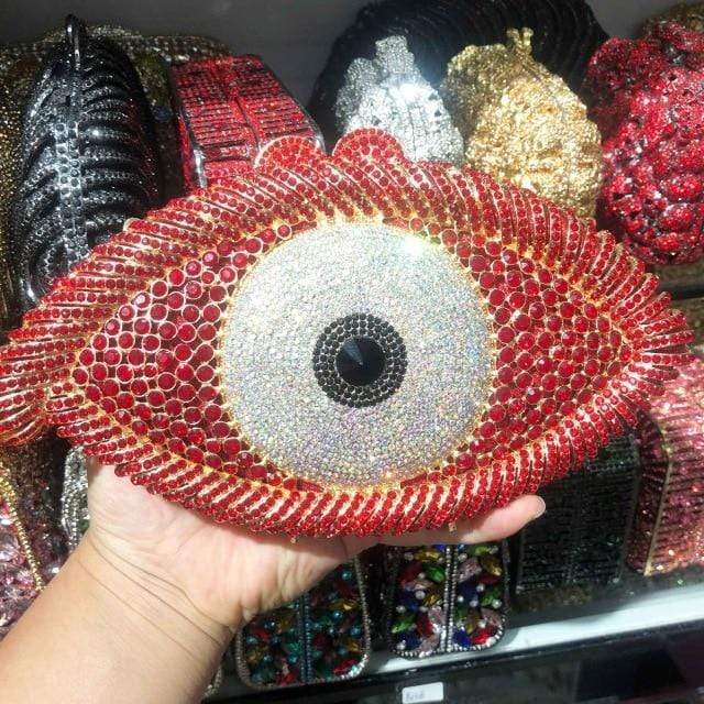 Evil Eye Clutch Bag