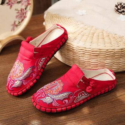 Butterfly Embroidered Espadrilles