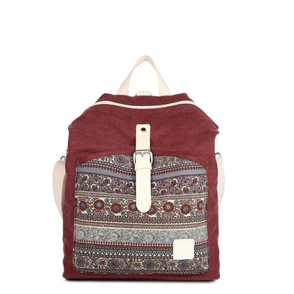 Aretha Canvas Backpack