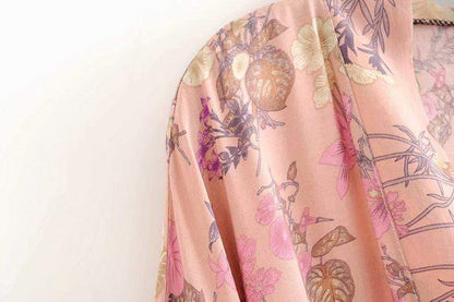 Roxanne Pink Kimono