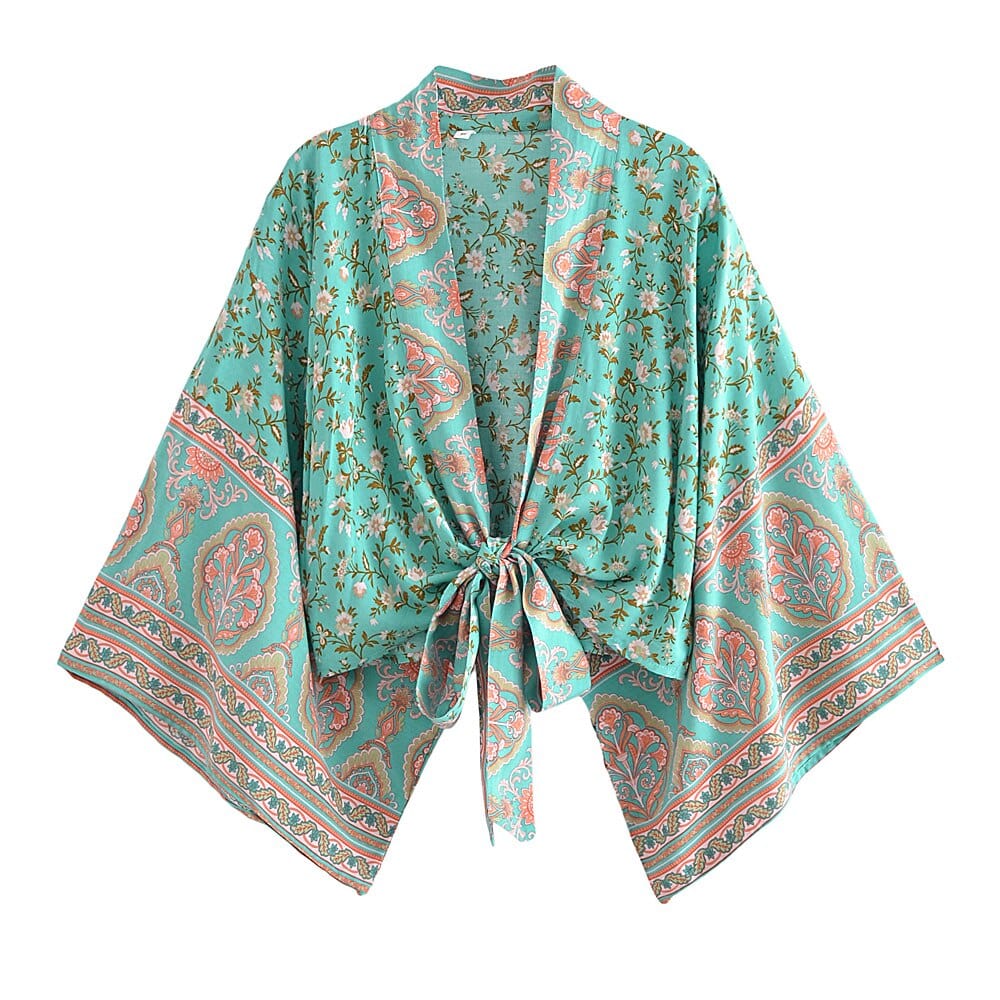 Lavinia Boho Cropped Kimono