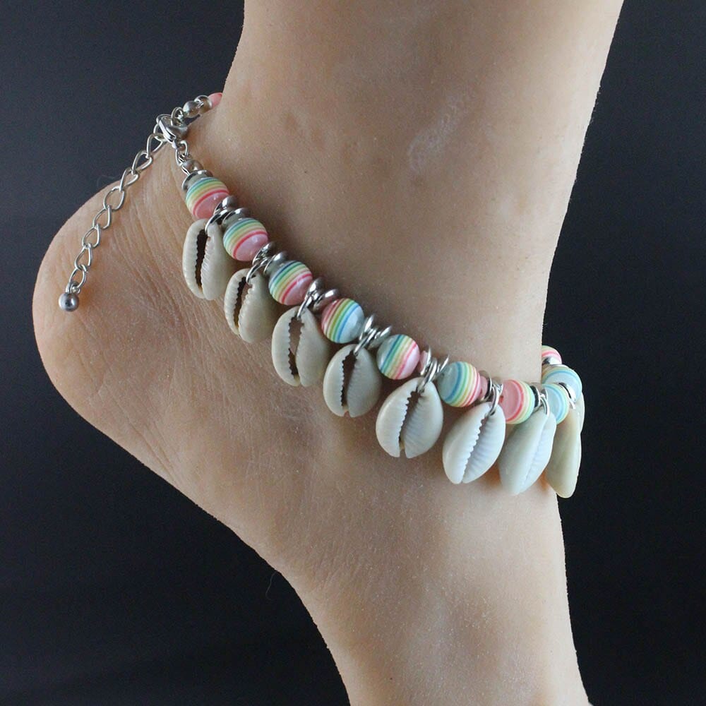 Sea Shell Multi Beads Bracelet