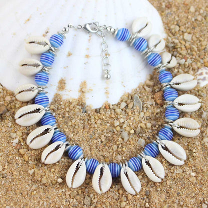 Sea Shell Multi Beads Bracelet