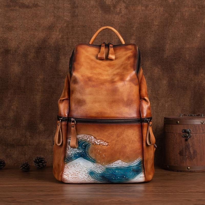 Sea Waves Backpack