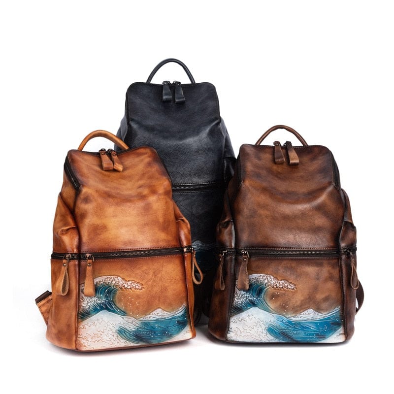 Sea Waves Backpack