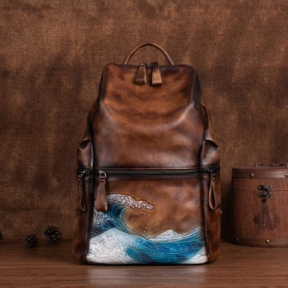 Sea Waves Backpack