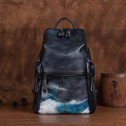 Sea Waves Backpack