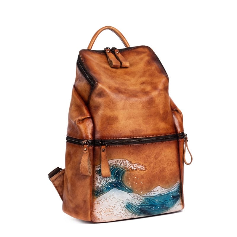 Sea Waves Backpack