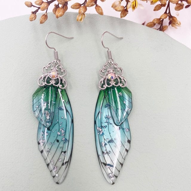 Fairy Wings Earrings Colorful Edition