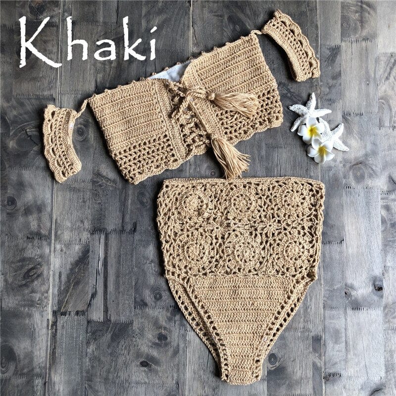 Sheena Knitted Bikini Set