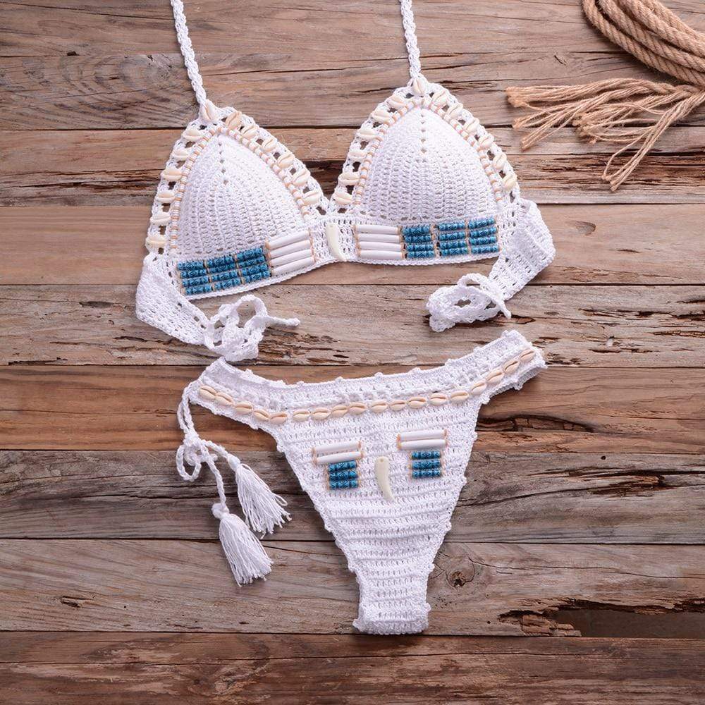 Shell Crochet Bikini Set