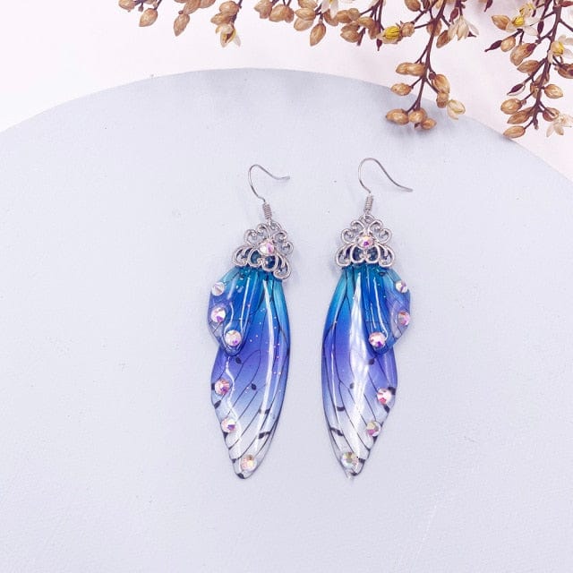 Fairy Wings Earrings Colorful Edition