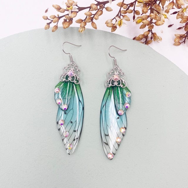 Fairy Wings Earrings Colorful Edition