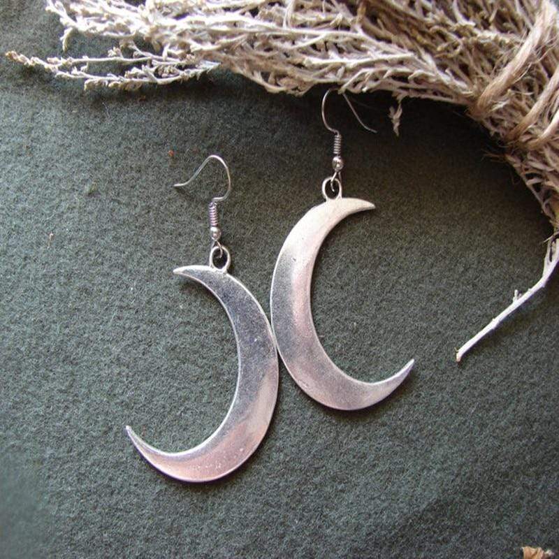 Moon Drop Earrings