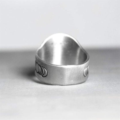 Stay Wild Moon Child Silver Ring