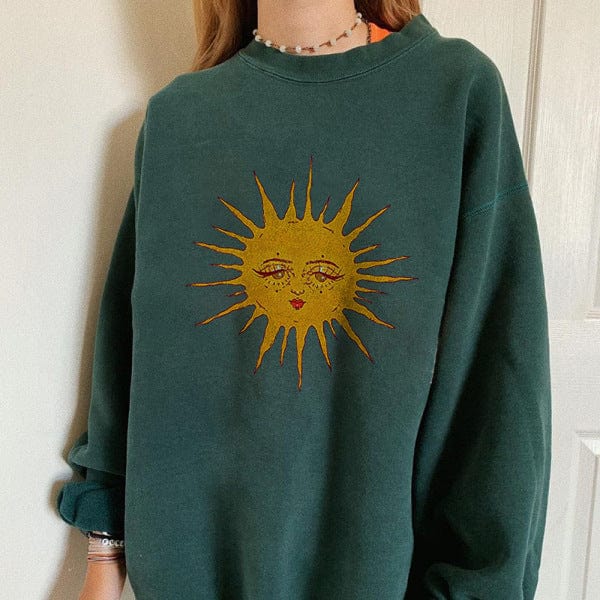 Sun Print Sweatshirt