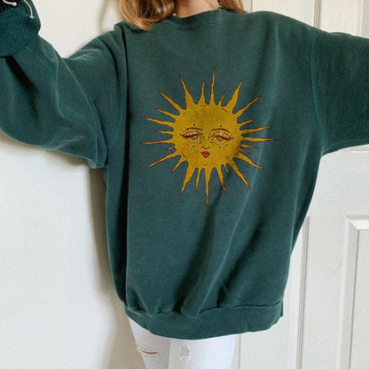 Sun Print Sweatshirt