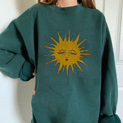 Sun Print Sweatshirt