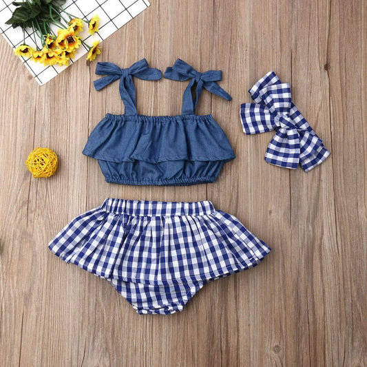 Tansy 3 Pieces Baby Girl Set