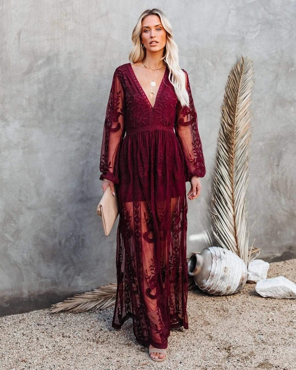 Tara Boho Maxi Dress