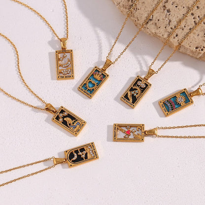 Tarot Cards Pendant Necklaces