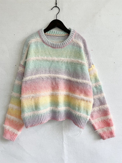 Tayla Gradient Striped Sweater