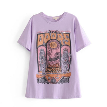 The Doors Purple Graphic Tee