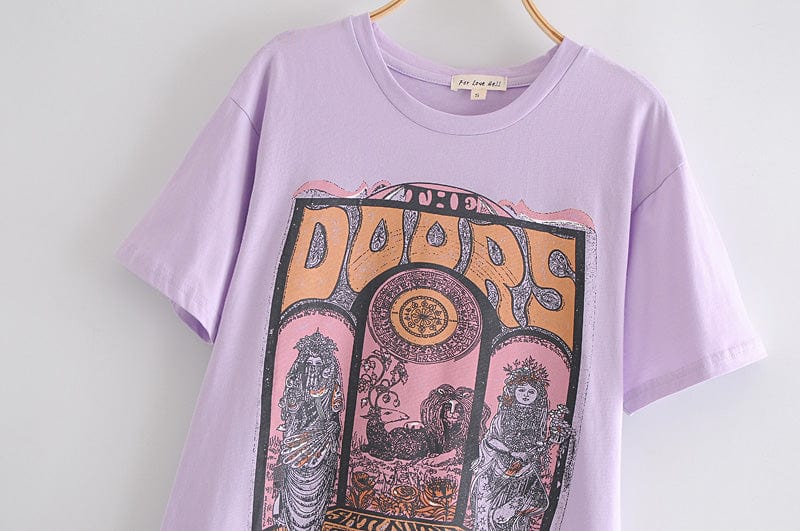 The Doors Purple Graphic Tee