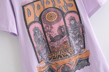 The Doors Purple Graphic Tee