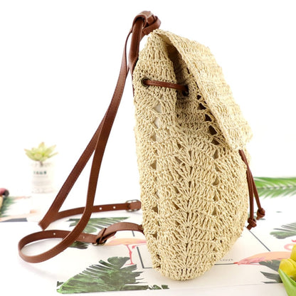 Theokleia Straw BackpacK