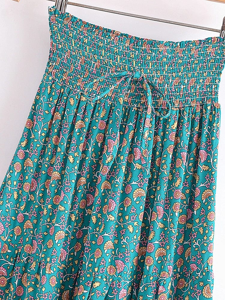 Thyra Boho Maxi Skirt ( 2 Colors )