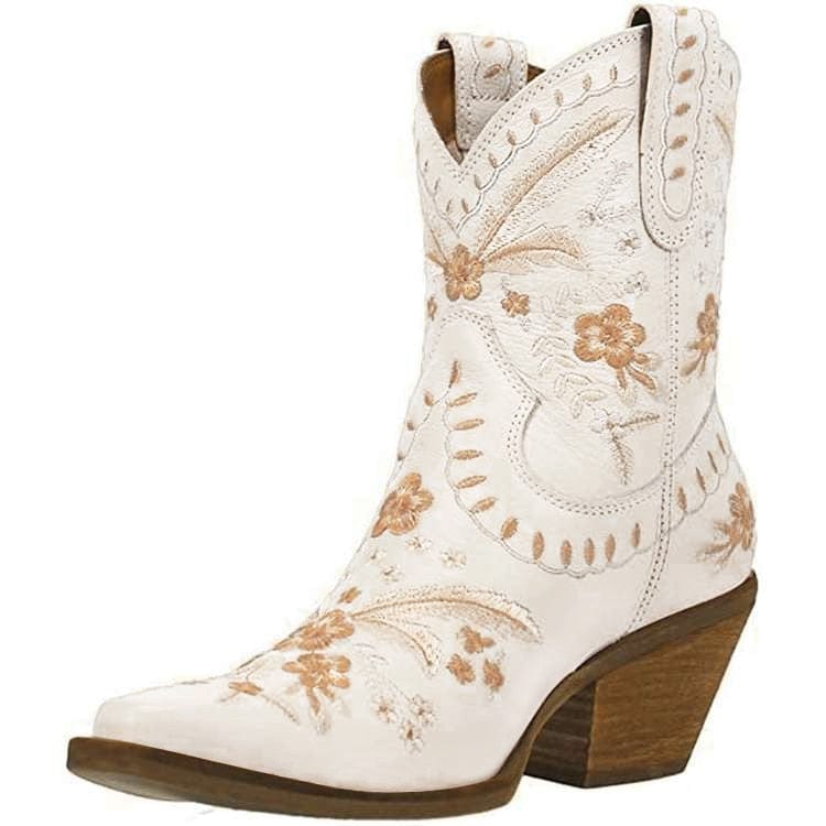 Arizona Embroidered Western Boots