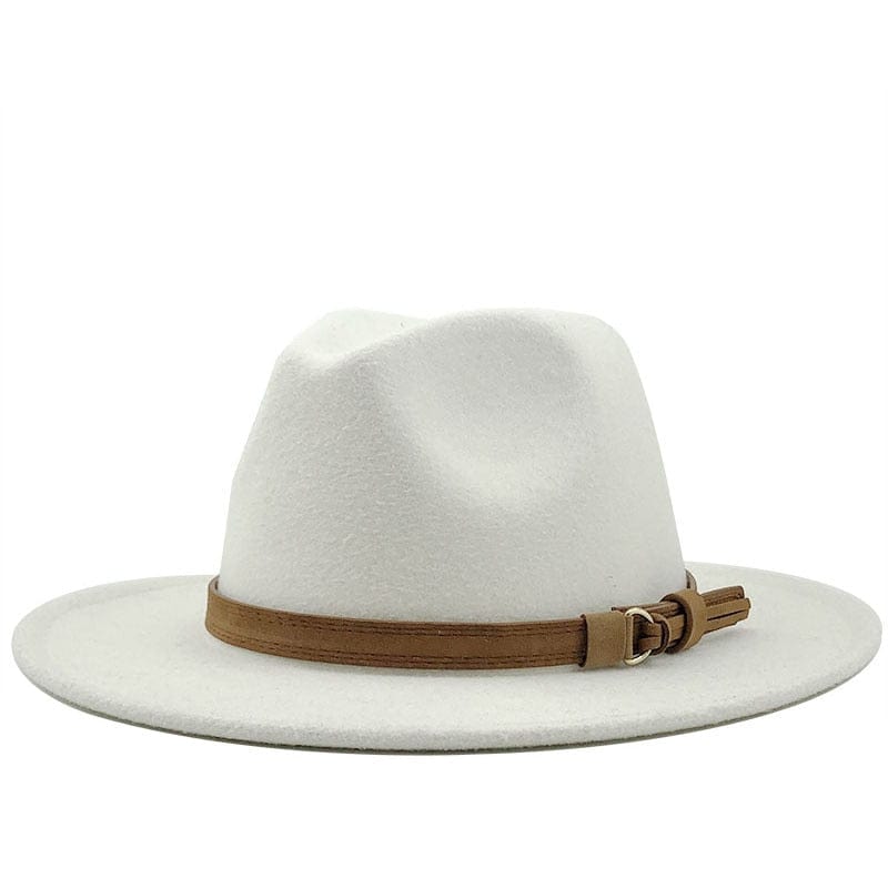 Eridian Fedora Hat With Leather Ribbon