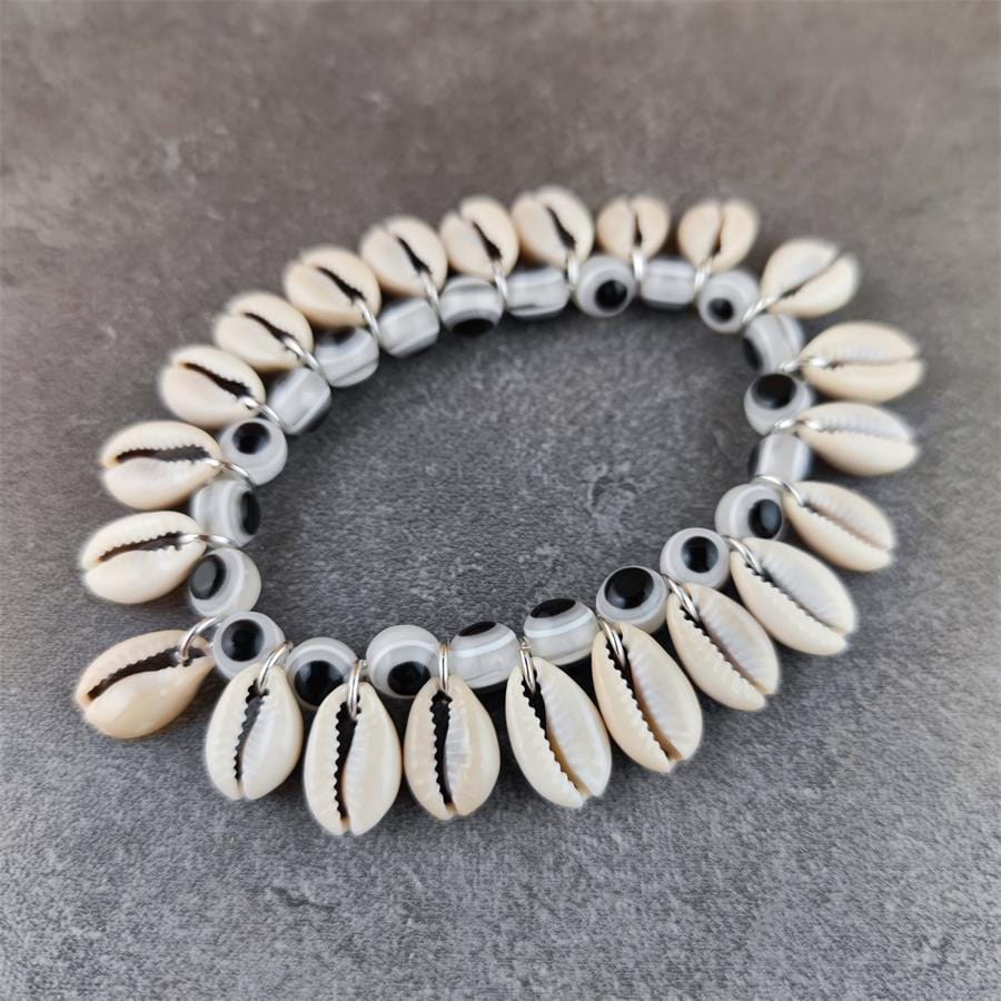 Sea Shell Multi Beads Bracelet