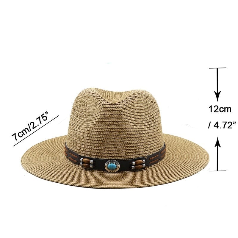 Winifred Panama Fedora Straw Hat