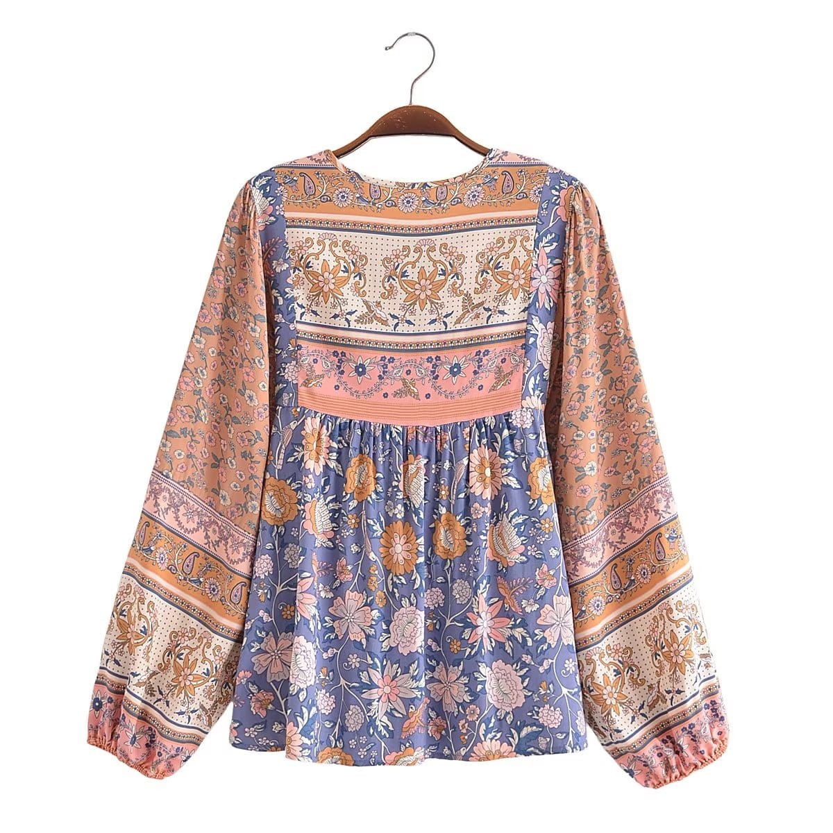 Zara Boho Long Sleeve Top