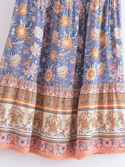 Zara Boho Maxi Skirt