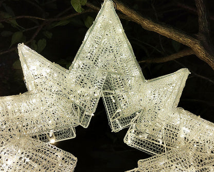 Christmas Hanging Star Lights for Outside