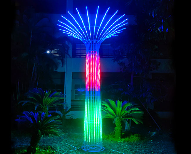 Color Changing LED Christmas Landscape Lighting