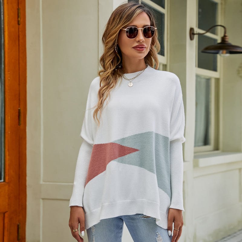 Odessa Color Block Sweater