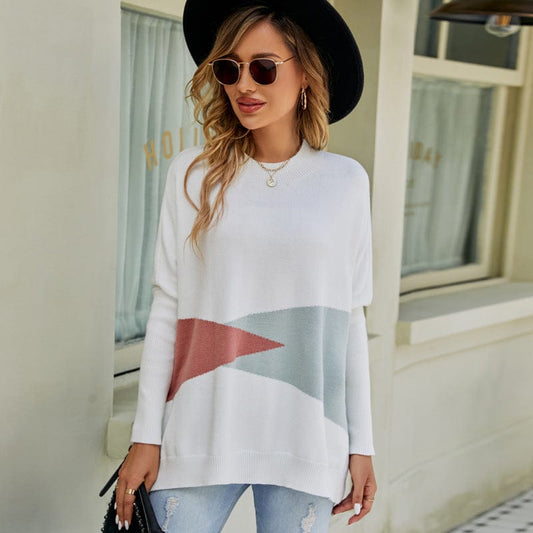 Odessa Color Block Sweater