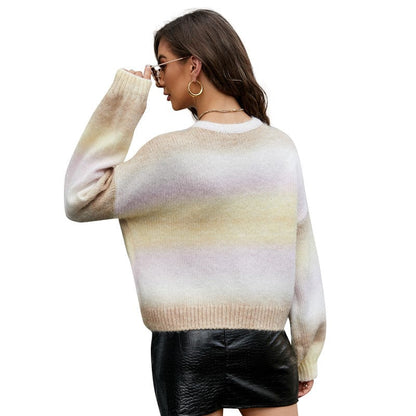 Journee Ombre Knitted Sweater